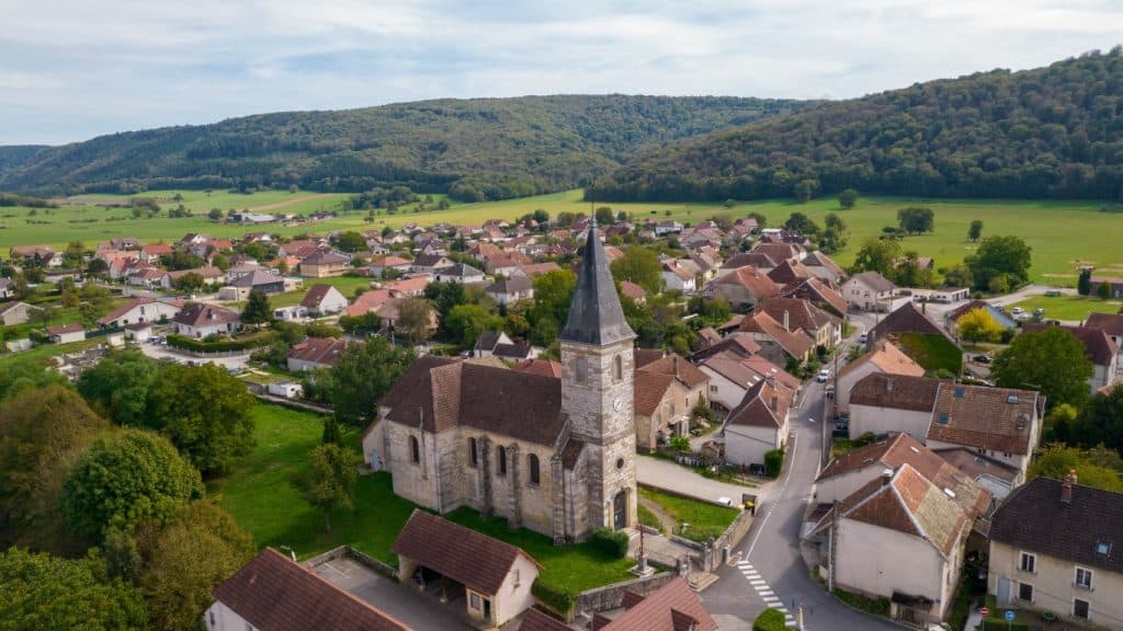 Vue sur l'église